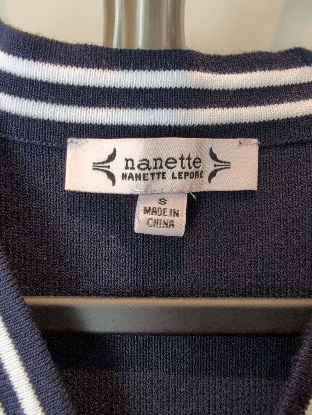 Nanette Lepore Navy Blue Dress - Picture 6 of 6